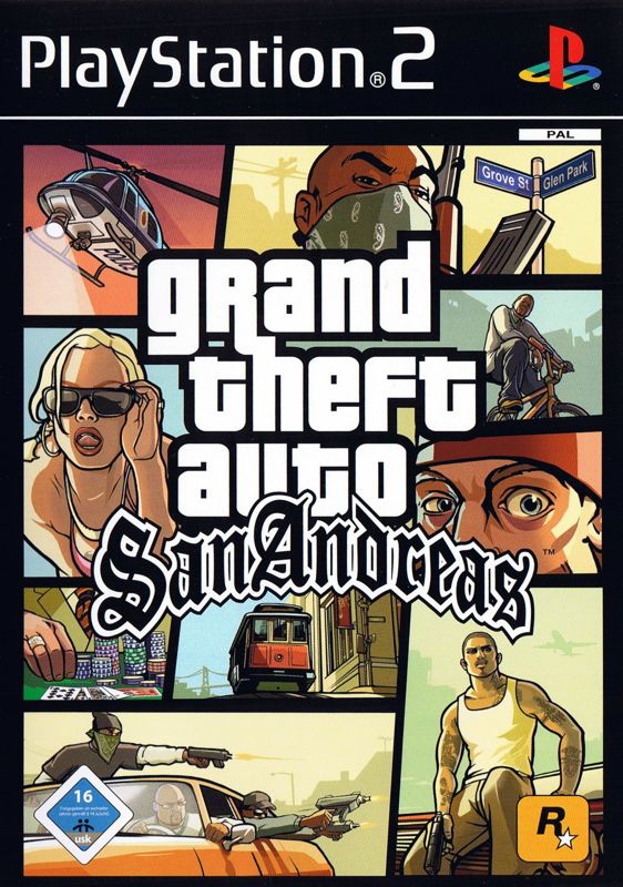Grand Theft Auto: San Andreas inkl. Poster PlayStation 2