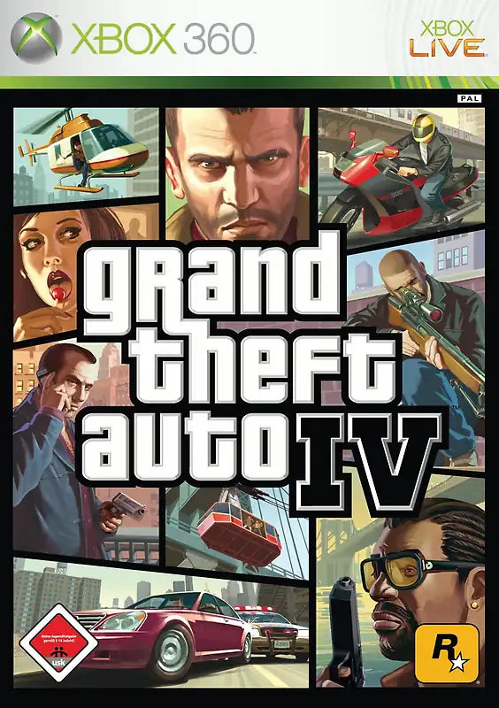 Grand Theft Auto IV inkl. Poster Xbox 360