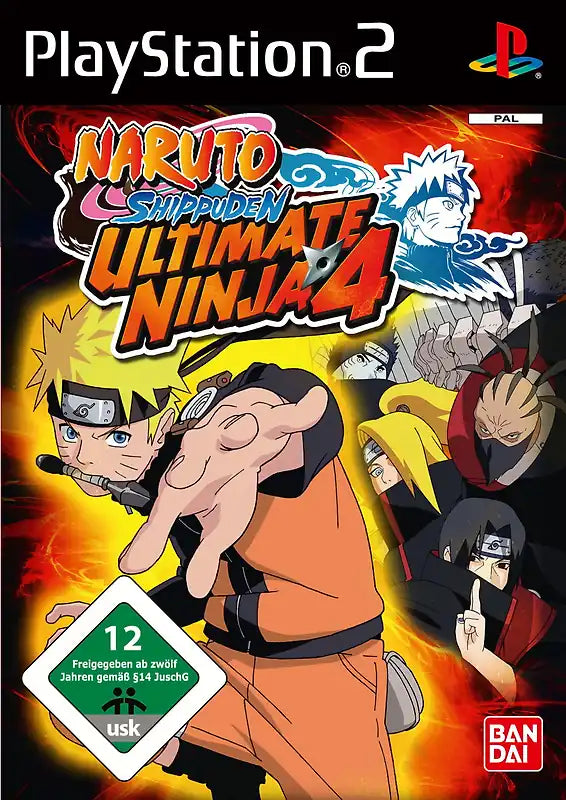 Naruto Shippuden Ultimate Ninja 4 PlayStation 2