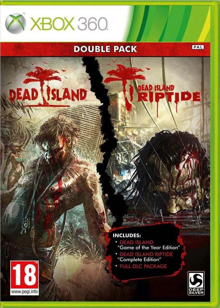 Double Pack: Dead Island + Dead Island Riptide Xbox 360